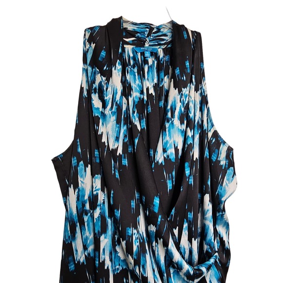 Derek Lam for Design Nation Women's Faux Wrap Bubble Hem Mini Dress Size XL - Picture 4 of 13